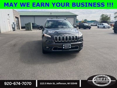 2015 Jeep Cherokee Limited 4WD V6 !!!