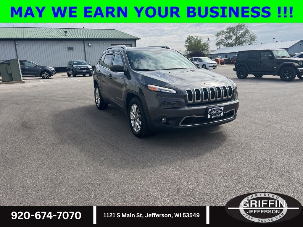 2015 Jeep Cherokee Limited 4WD V6 !!!
