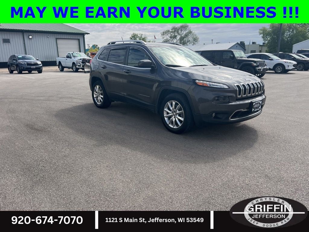 2015 Jeep Cherokee Limited 4WD V6 !!!
