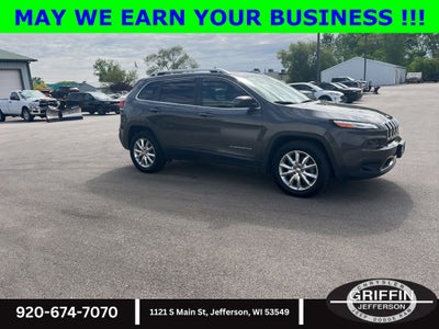 2015 Jeep Cherokee Limited 4WD V6 !!!