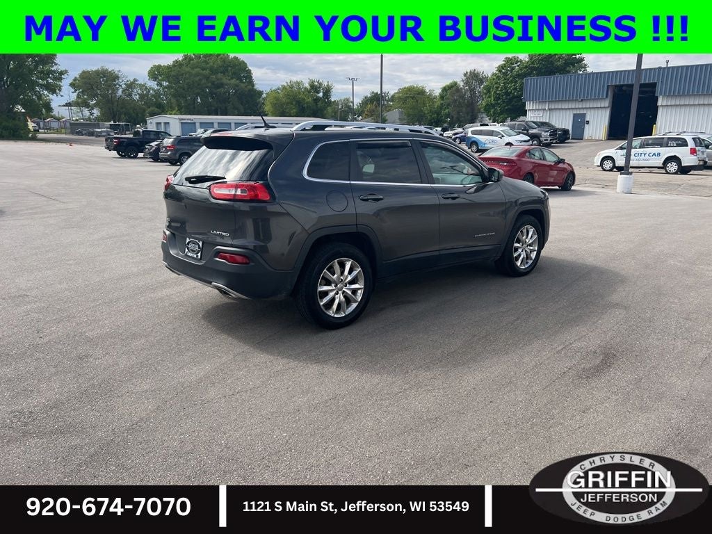 2015 Jeep Cherokee Limited 4WD V6 !!!
