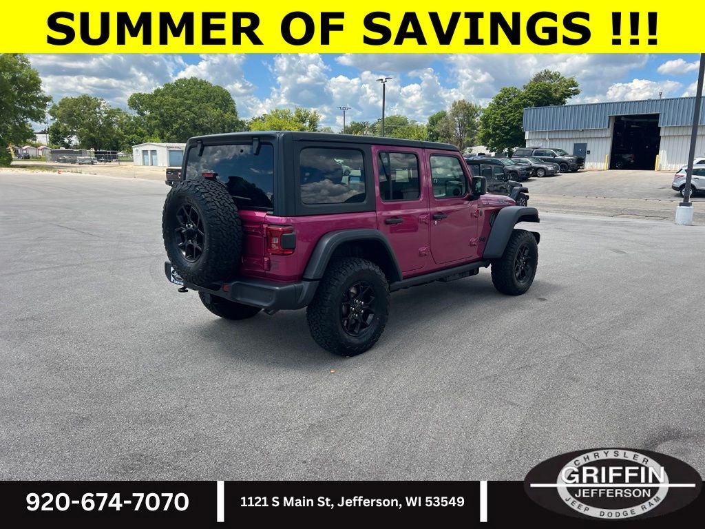2026 Jeep Wrangler Willys 4X4 V6 !!!