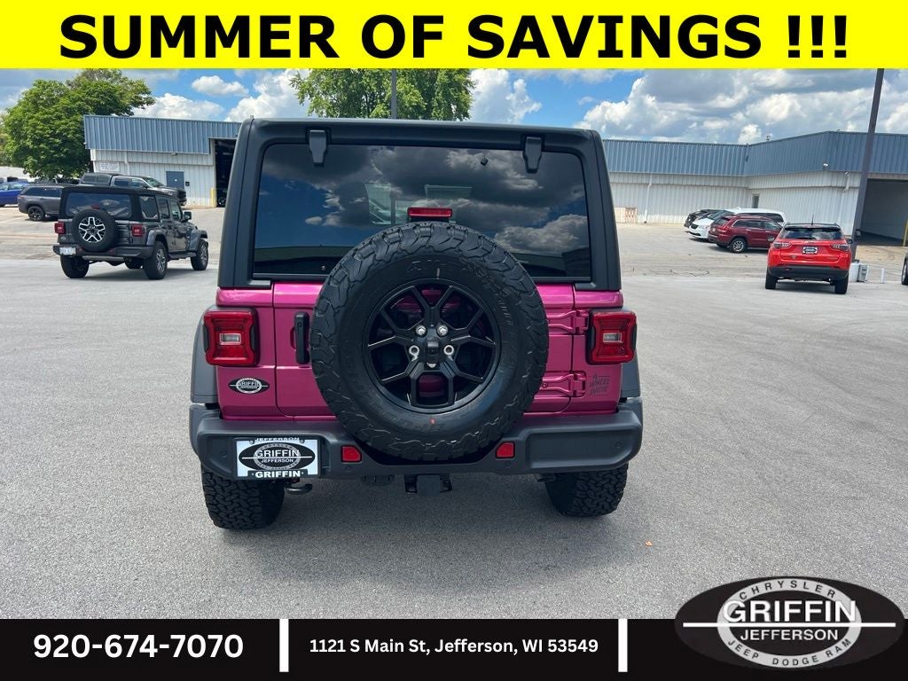 2026 Jeep Wrangler Willys 4X4 V6 !!!