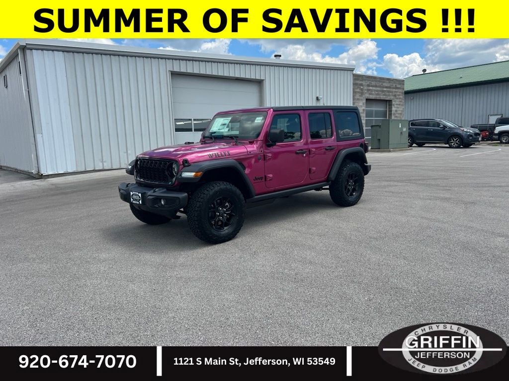 2026 Jeep Wrangler Willys 4X4 V6 !!!