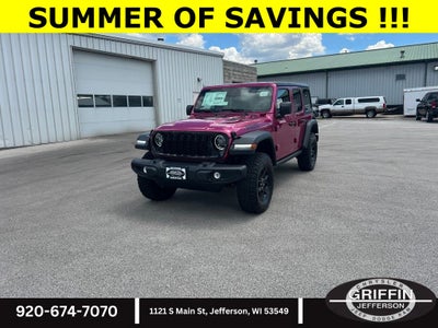 2026 Jeep Wrangler Willys 4X4 V6 !!!