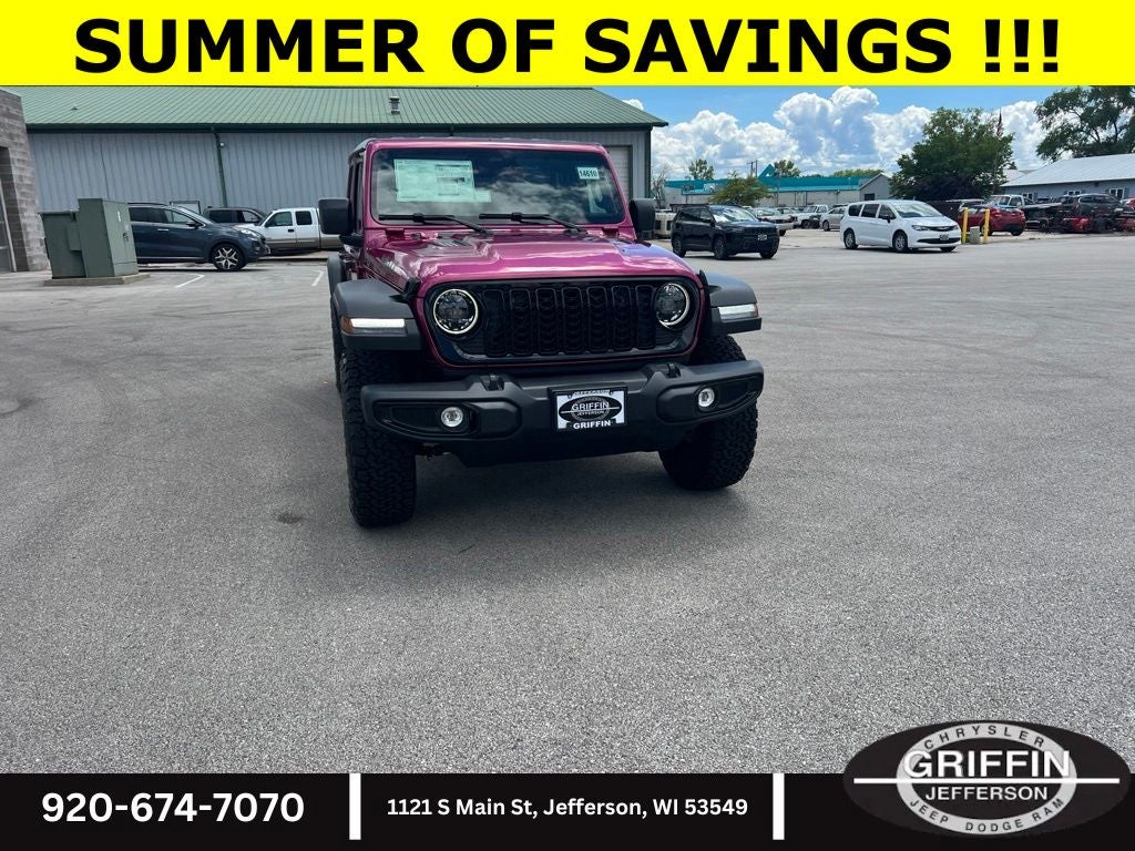 2026 Jeep Wrangler Willys 4X4 V6 !!!