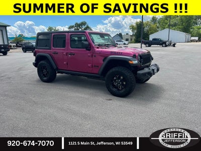 2026 Jeep Wrangler Willys 4X4 V6 !!!