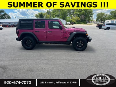 2026 Jeep Wrangler Willys 4X4 V6 !!!
