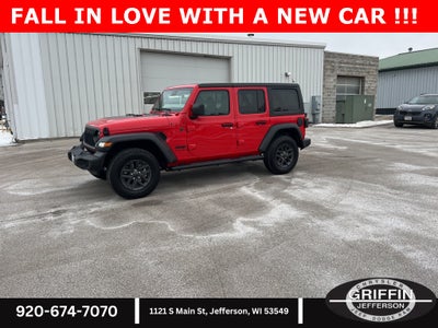 2024 Jeep Wrangler Sport S 4X4 3.6L !!!