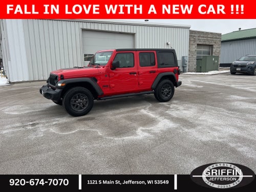 2024 Jeep Wrangler Sport S 4X4 3.6L !!!