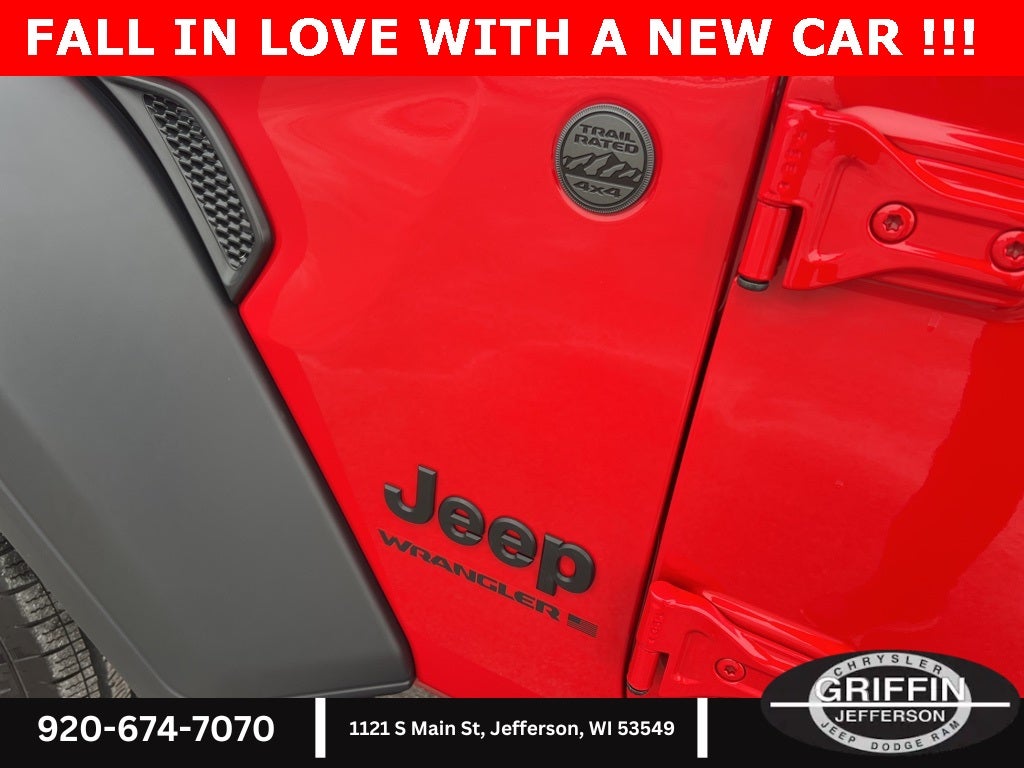 2024 Jeep Wrangler Sport S 4X4 3.6L !!!