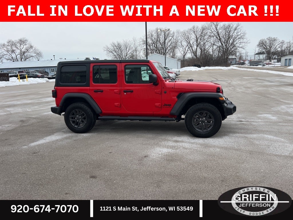 2024 Jeep Wrangler Sport S 4X4 3.6L !!!
