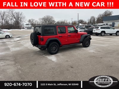 2024 Jeep Wrangler Sport S 4X4 3.6L !!!