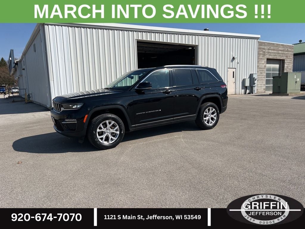 2022 Jeep Grand Cherokee Limited 4X4 V6 !!!