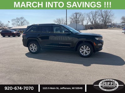 2022 Jeep Grand Cherokee Limited 4X4 V6 !!!