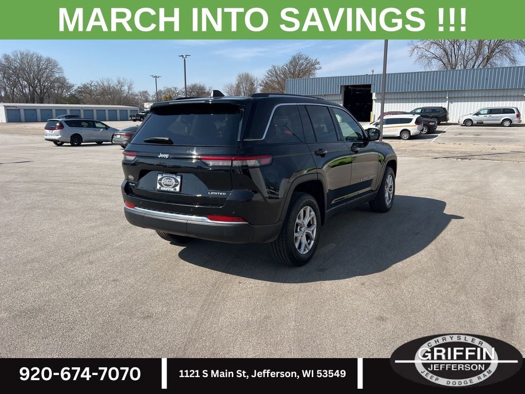 2022 Jeep Grand Cherokee Limited 4X4 V6 !!!