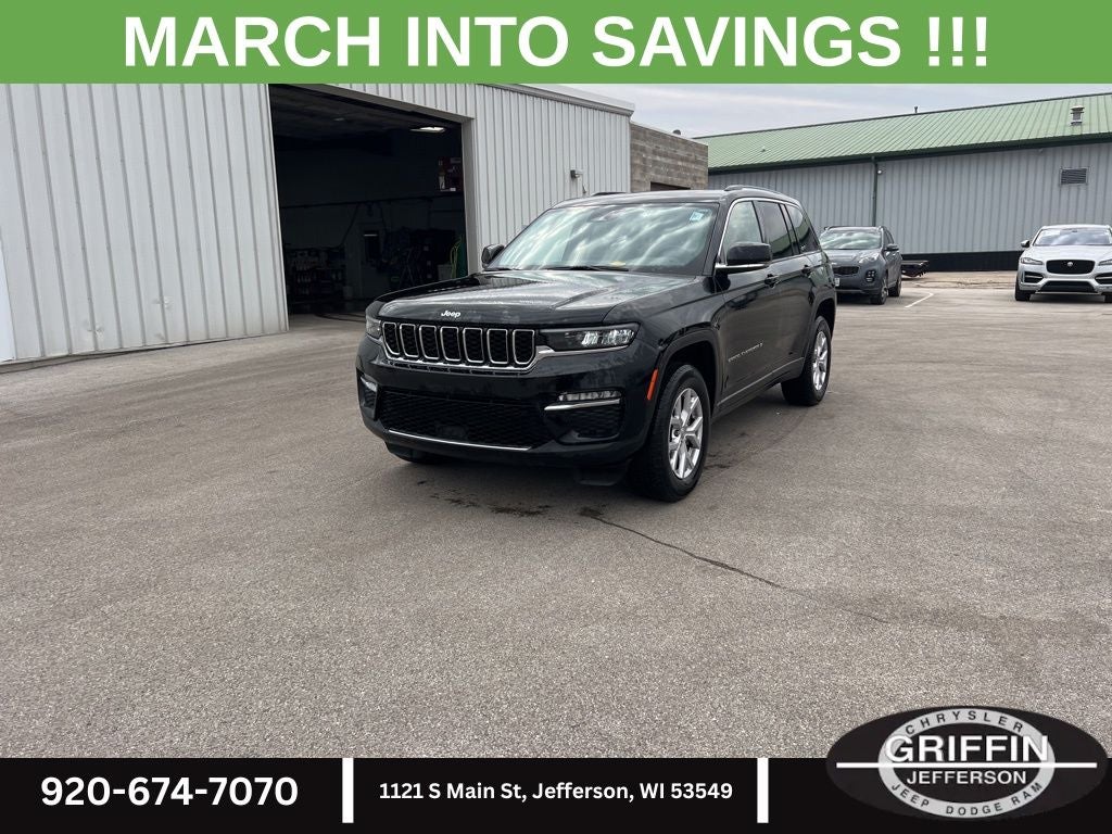 2022 Jeep Grand Cherokee Limited 4X4 V6 !!!