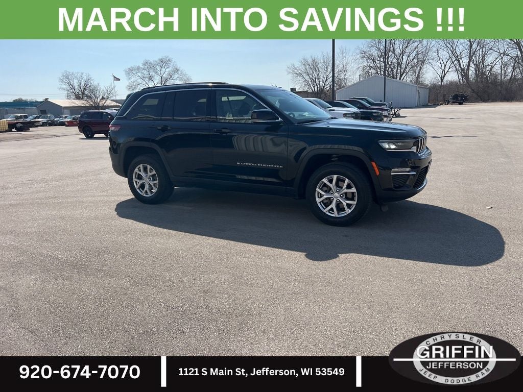 2022 Jeep Grand Cherokee Limited 4X4 V6 !!!