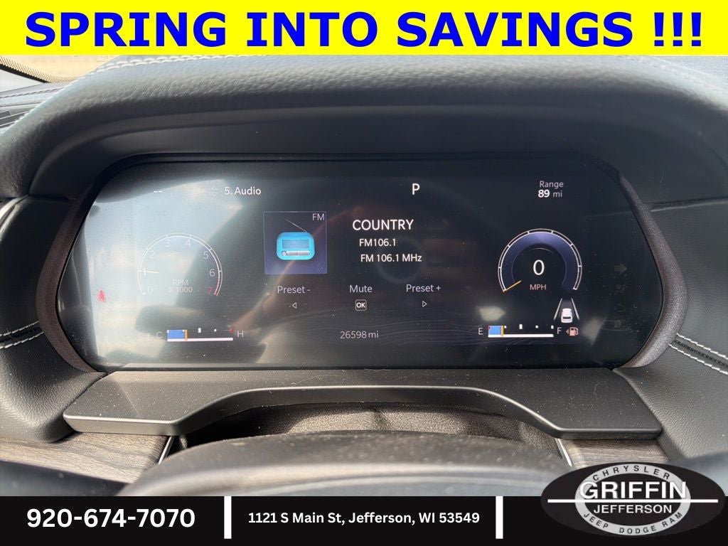 2023 Jeep Grand Cherokee Limited 4X4 V6 !!!