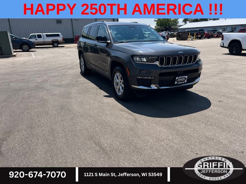2023 Jeep Grand Cherokee L Limited 3.6L V6 !!!