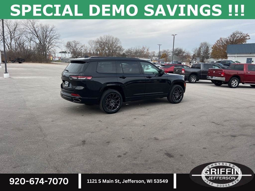 2025 Jeep Grand Cherokee L Summit OBSIDIAN PACKAGE !!!