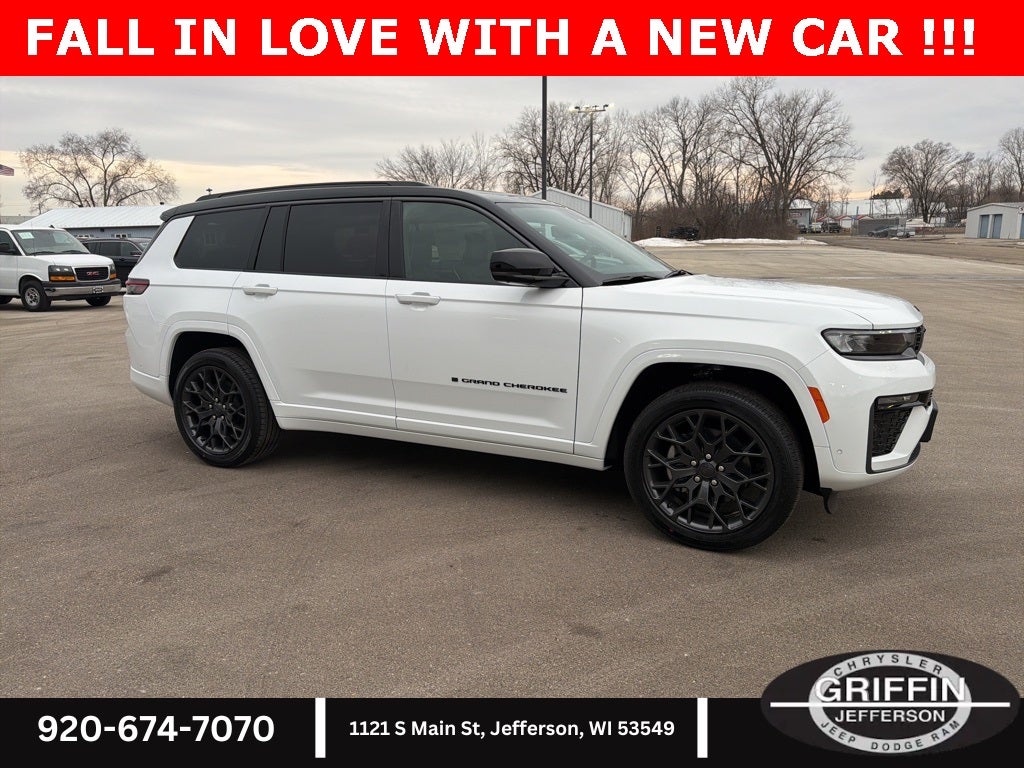 2026 Jeep Grand Cherokee L Summit OBSIDIAN PACKAGE !!!