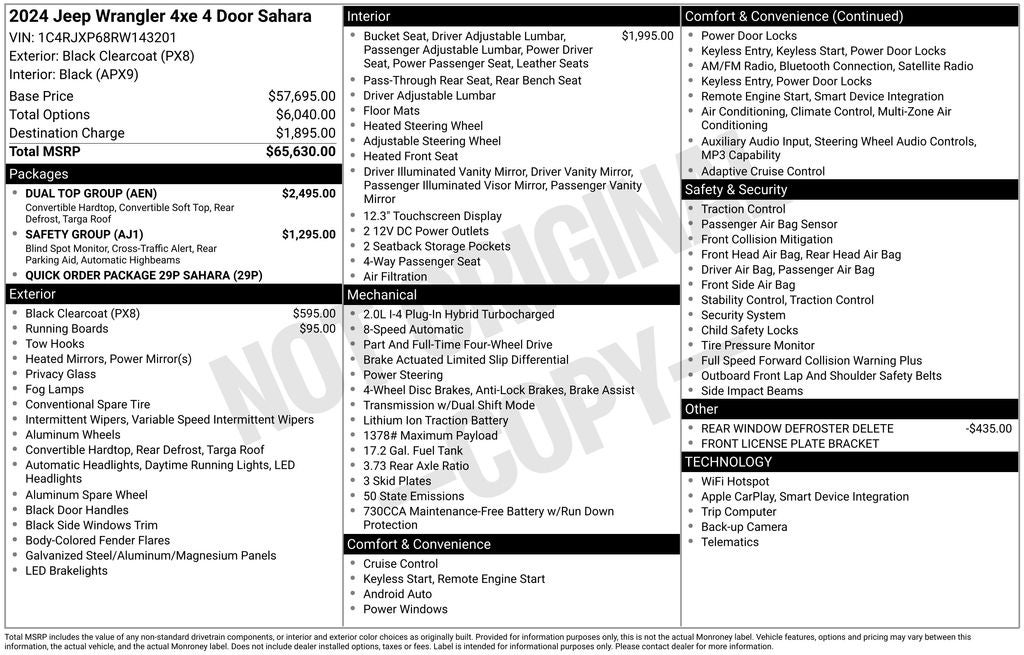 2024 Jeep Wrangler Sahara 4xe 4WD Near Madison WI