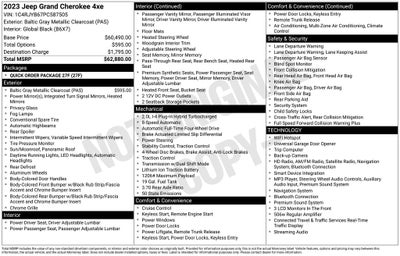 2023 Jeep Grand Cherokee 4xe 4WD Near Madison WI
