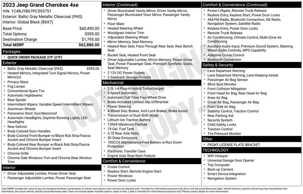 2023 Jeep Grand Cherokee 4xe 4WD Near Madison WI
