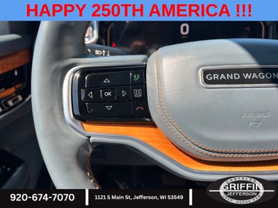 2023 Jeep Grand Wagoneer Series III 4WD !!!