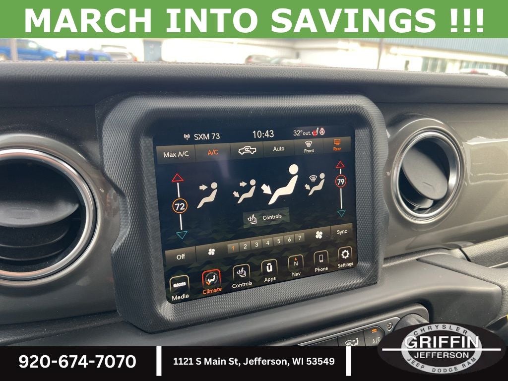 2023 Jeep Gladiator Overland 4X4 V6 !!!