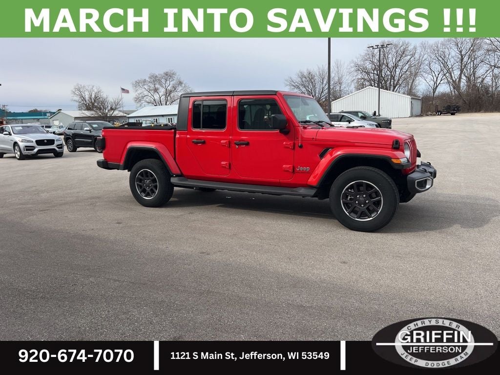 2023 Jeep Gladiator Overland 4X4 V6 !!!