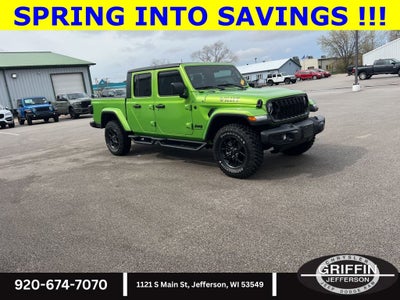 2025 Jeep Gladiator Willys 4X4 !!!