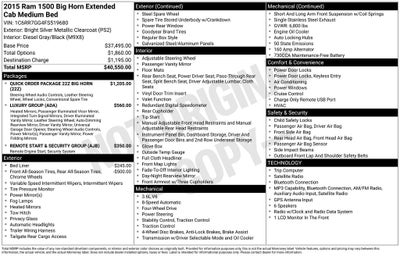 2015 RAM 1500 Big Horn 4WD Near Madison WI
