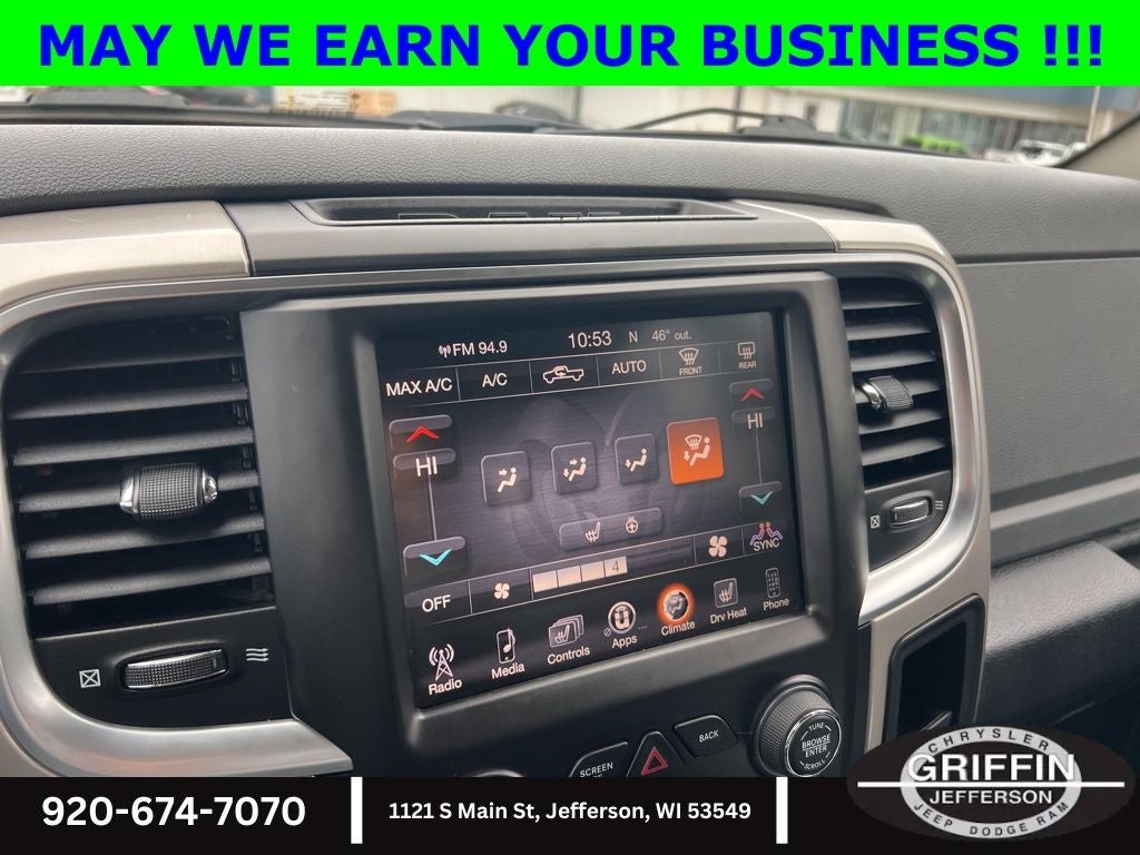 2016 RAM 1500 Big Horn 4X4 !!!