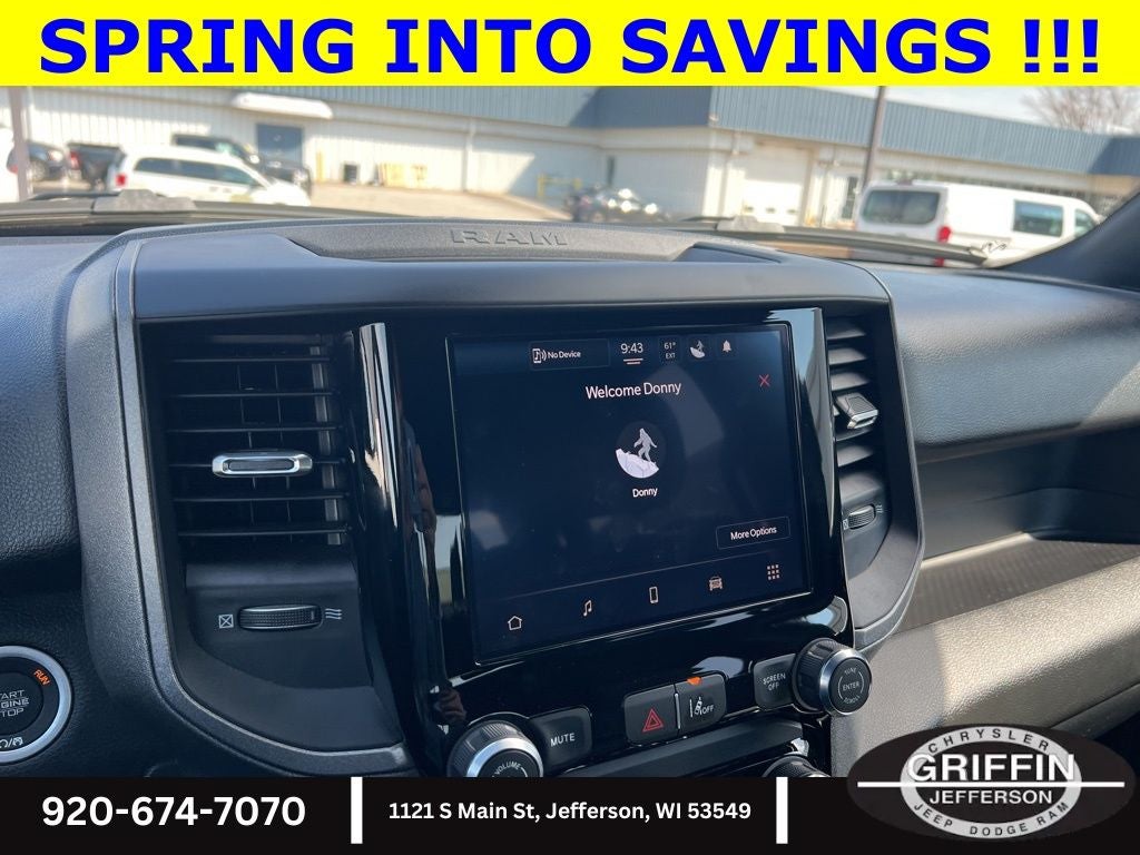 2025 RAM 1500 Tradesman 4X4 !!!