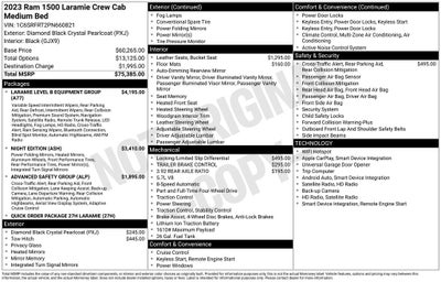 2023 RAM 1500 Laramie Night Edition 4WD Near Milwaukee WI
