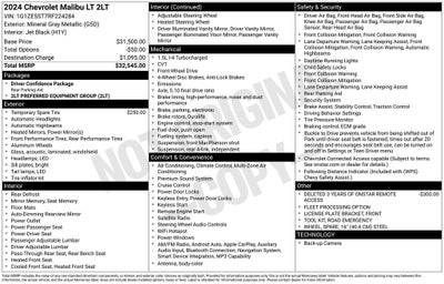 2024 Chevrolet Malibu LT 2LT Near Madison WI