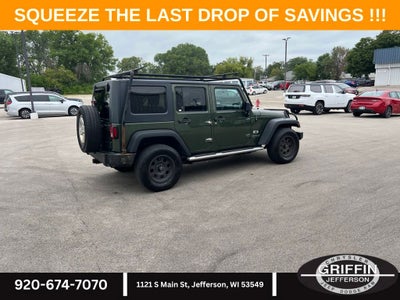 2008 Jeep Wrangler Unlimited X V6 !!!