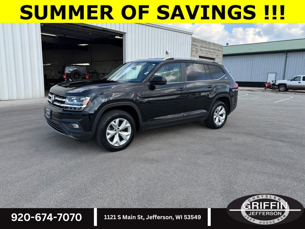 2019 Volkswagen Atlas 3.6L V6 SE 4Motion !!!