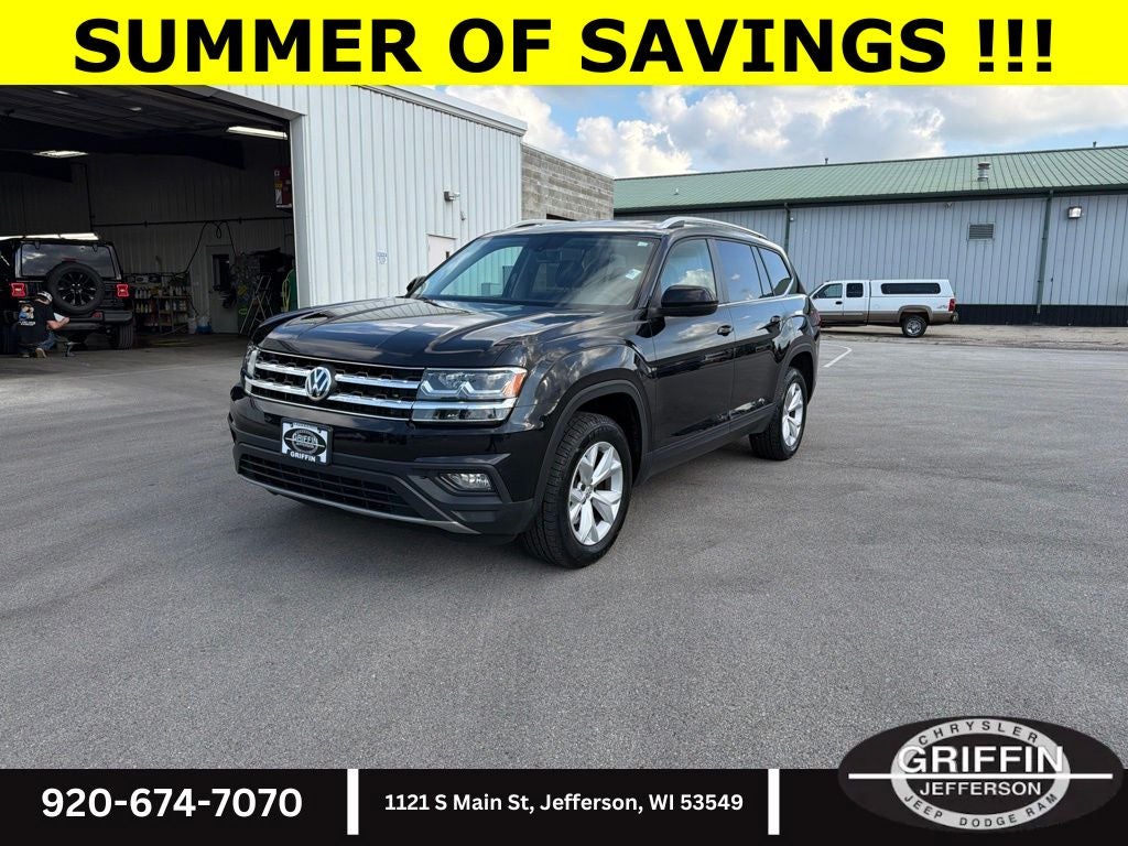 2019 Volkswagen Atlas 3.6L V6 SE 4Motion !!!