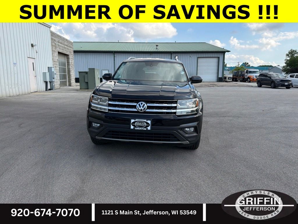 2019 Volkswagen Atlas 3.6L V6 SE 4Motion !!!