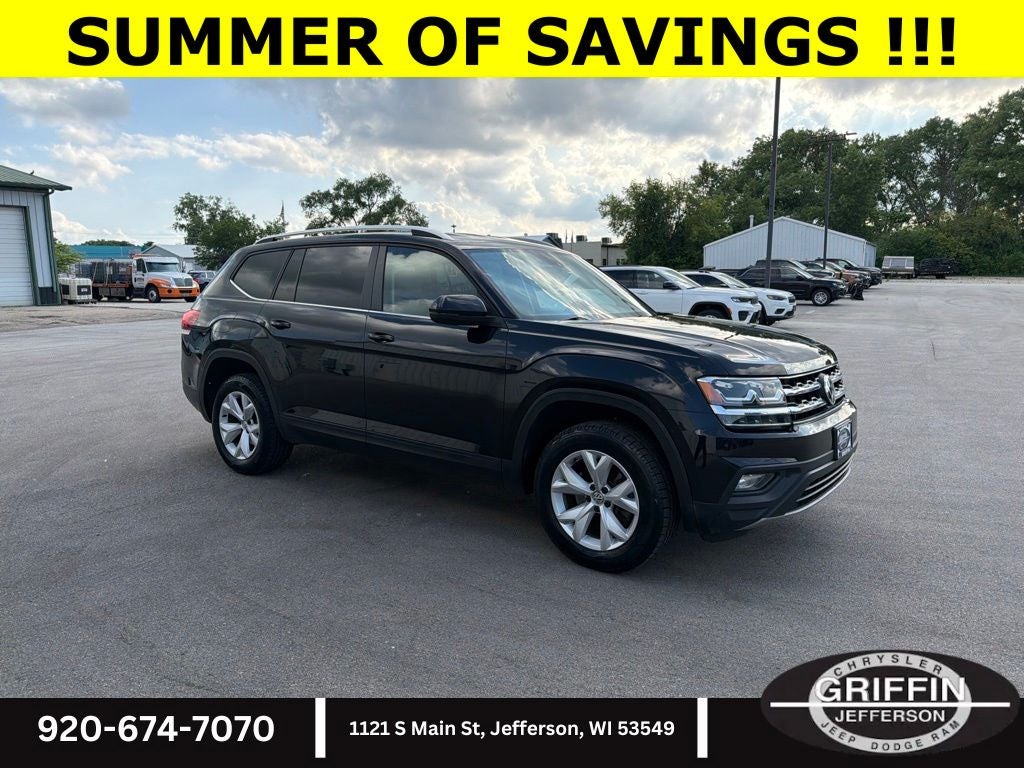 2019 Volkswagen Atlas 3.6L V6 SE 4Motion !!!