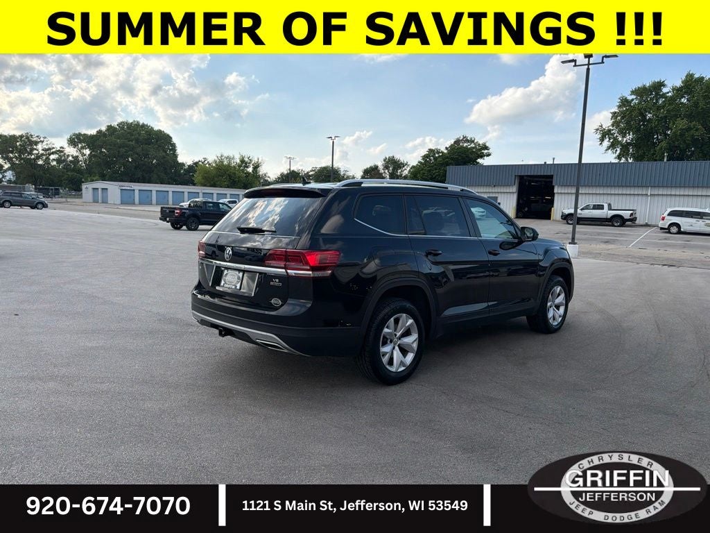 2019 Volkswagen Atlas 3.6L V6 SE 4Motion !!!