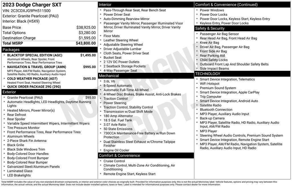 2023 Dodge Charger SXT AWD Near Madison WI