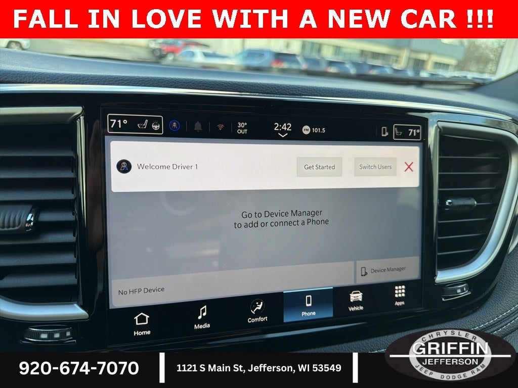 2026 Chrysler Pacifica Select SAFETY SPHERE !!!