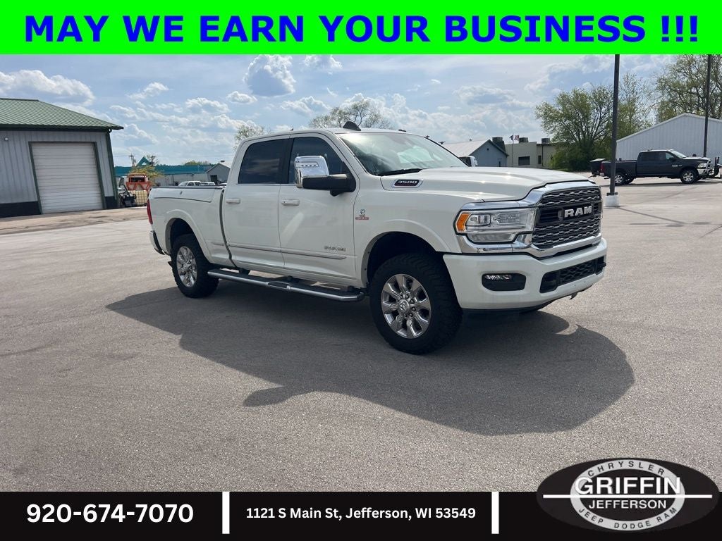 2023 RAM 3500 Limited 6.7L DIESEL 4X4 !!!