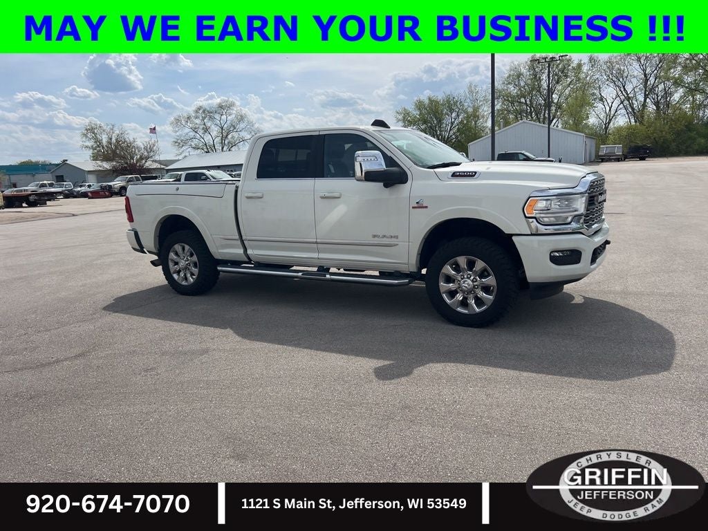 2023 RAM 3500 Limited 6.7L DIESEL 4X4 !!!