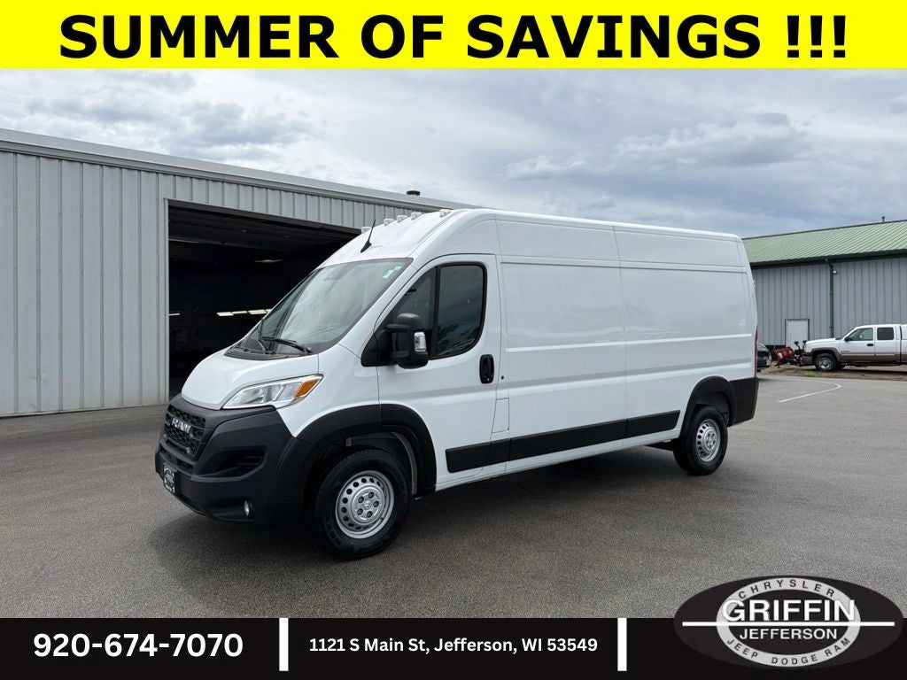 2026 RAM ProMaster 2500 High Roof CARGO !!!