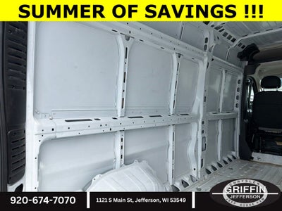 2026 RAM ProMaster 2500 High Roof CARGO !!!